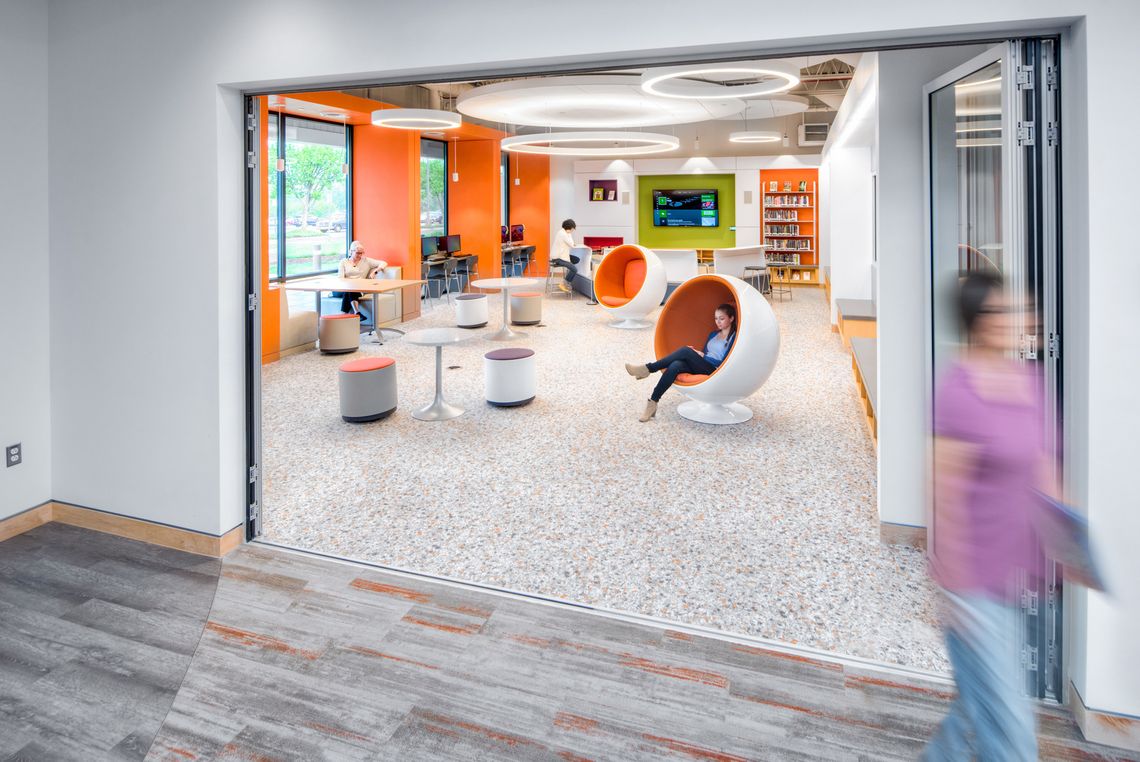 Sterling Branch Library interior