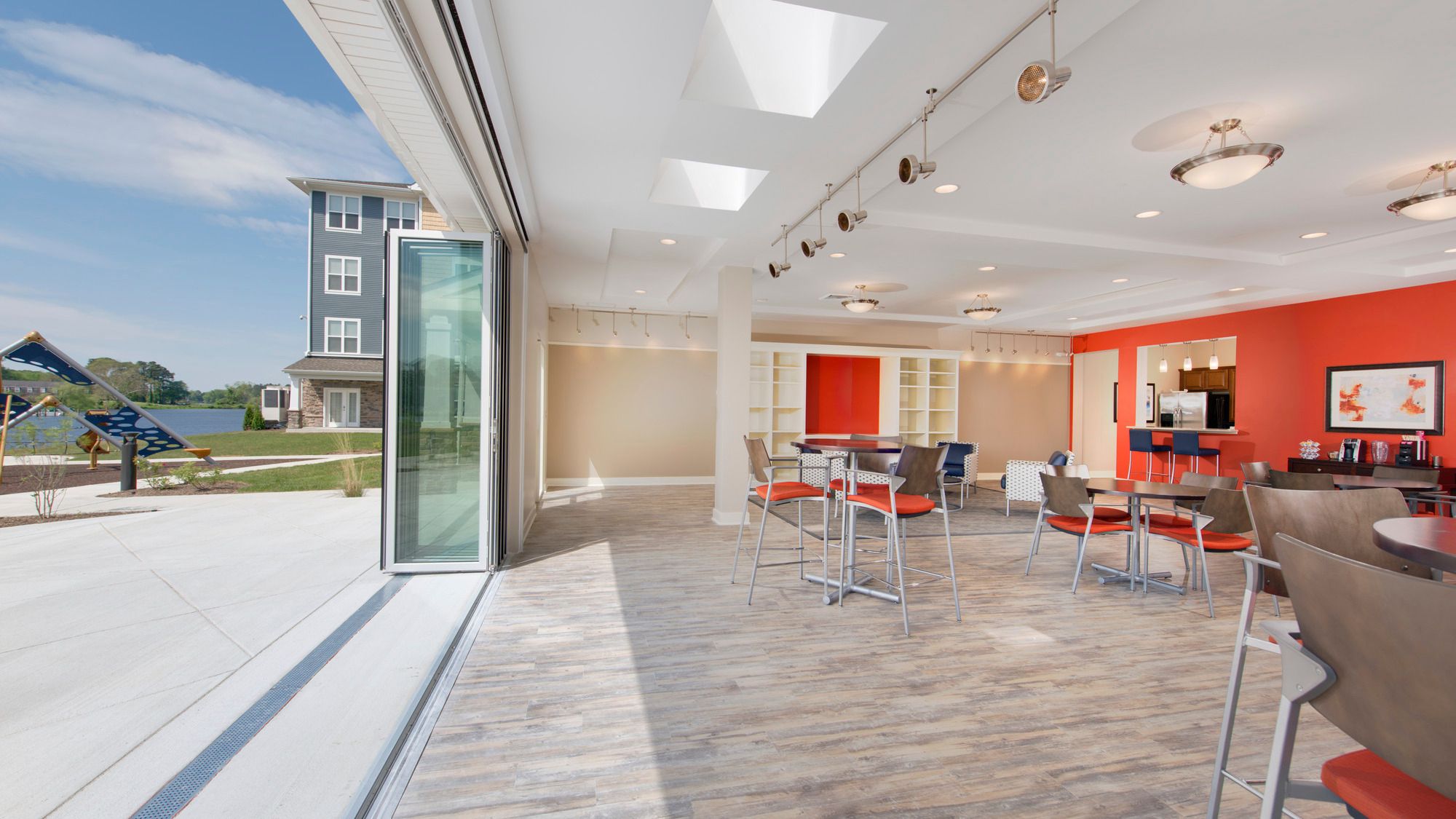 Interior Design Image of Riverwoods of Rivers Edge Apartments in Salisbury Maryland by Jeffrey Sauers of Commercial Photographics, Architectural Photo Artistry in Washington DC, Virginia to Florida and PA to New England